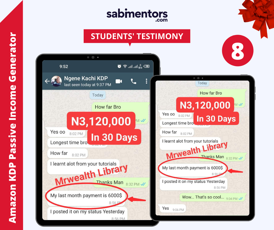 kdp course testimony 8