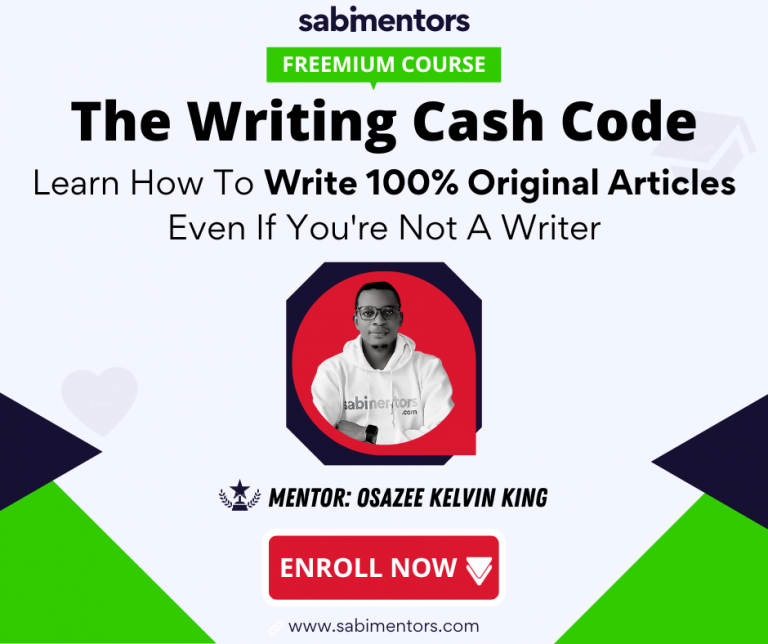 🎁FREE: The Writing Cash Code – How To Make $10-$50 Per Day From Writing